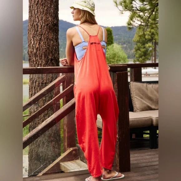 NWT FP Movement Hot Shot Onesie - Vintage Red - Picture 4 of 9